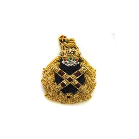 Field Marshal Beret Badge with King's Crown