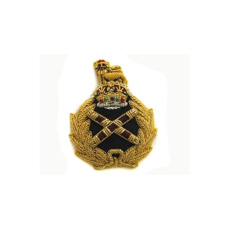 Field Marshal Cap Badge with King's Crown