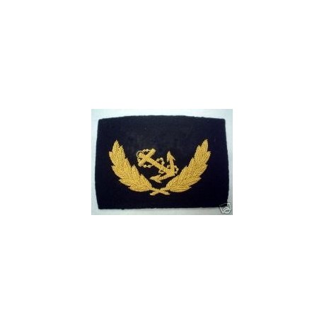 US Confederate Navy Master's Cap Badge