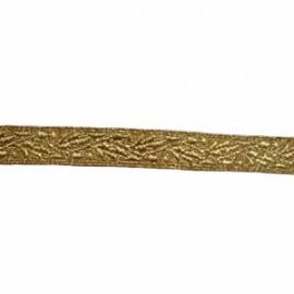 THISTLE LEAF LACE - 2 W/M GOLD 5/8 INCH