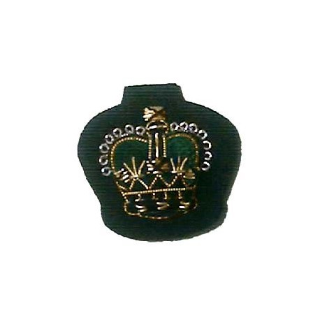 CROWN - ARM 7/8" ROYAL GREEN JACKETS ON RIFLE GREEN