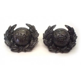 Royal Marines Metal Collar Badges