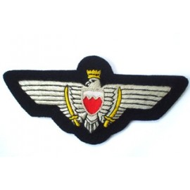 Bahrain Air Force Pilot Wings in Silks