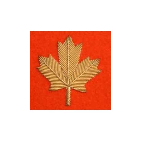 Canadian Maple Leaf Blazer Badge