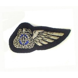 KUWAIT AIR FORCE HALF WING ON BLACK