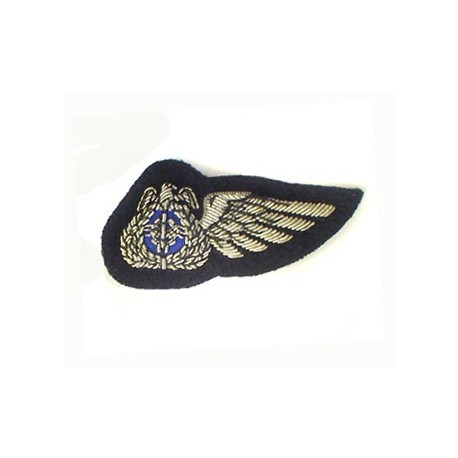 KUWAIT AIR FORCE HALF WING ON BLACK