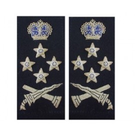 MALAYSIAN POLICE DEPUTY INSPECTOR SHOULDER STRAP EMBROIDERY