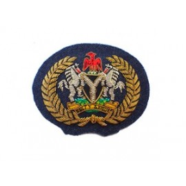 NIGERIAN AIR FORCE MASTER WARRANT OFFICER ARM BADGE