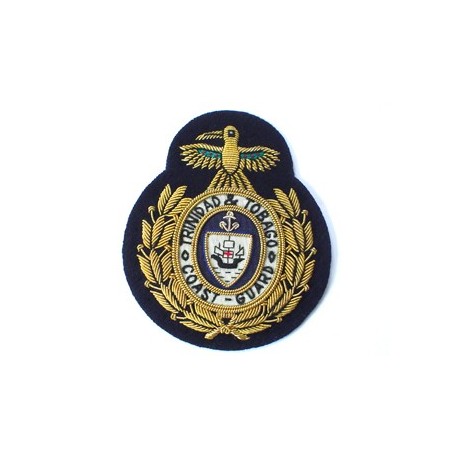 Trinidad and Tobago Fleet Chief Petty Officer's Coast Guard Cap Badge