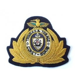 Trinidad and Tobago Officer's Coast Guard Cap Badge