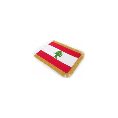 Table Sized Flag: Lebanon