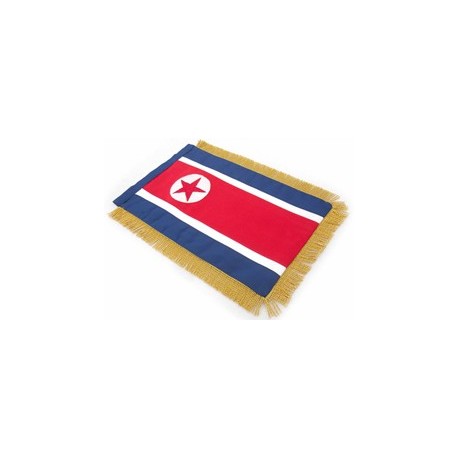 North Korea: Table Sized Flag