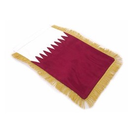Qatar: Table Sized Flag