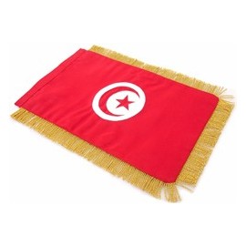 Table Sized Flag: Tunisia