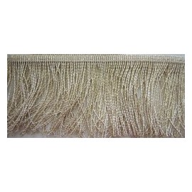 3 INCH DROP SILVER PLATED FRINGE (THIN)