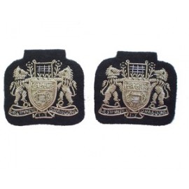 WESTMINSTER DRAGOONS COLLAR BADGES