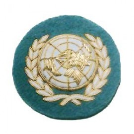 UNITED NATIONS CAP BADGE