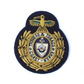 Trinidad and Tobago Fleet Chief Petty Officer's Coast Guard Cap Badge